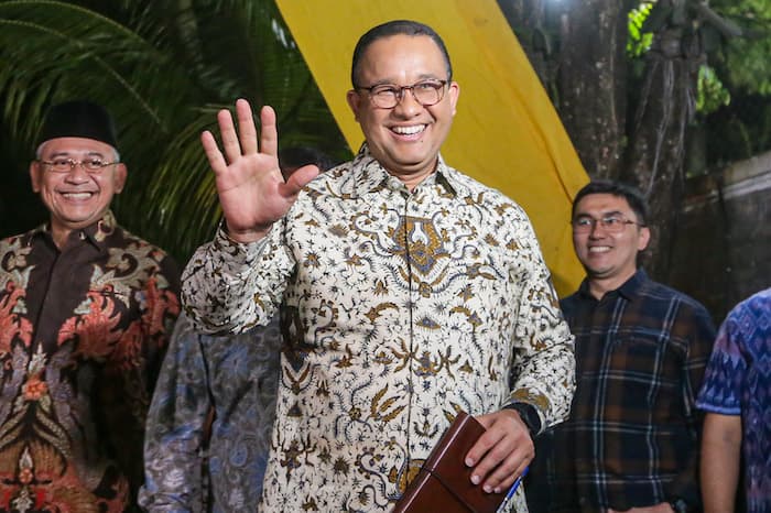 Bacapres Koalisi Perubahan untuk Persatuan, Anies Baswedan. FOTO: SALMAN TOYIBI/JAWA POS - Image