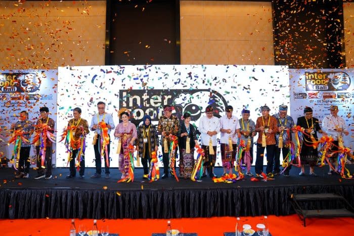 Pemeran makanan minuman internasional, Bali Interfood 2023, dibuka pada Kamis (7/9) hingga Sabtu (9/9) di Bali Nusa Dua Convention, Bali. - Image