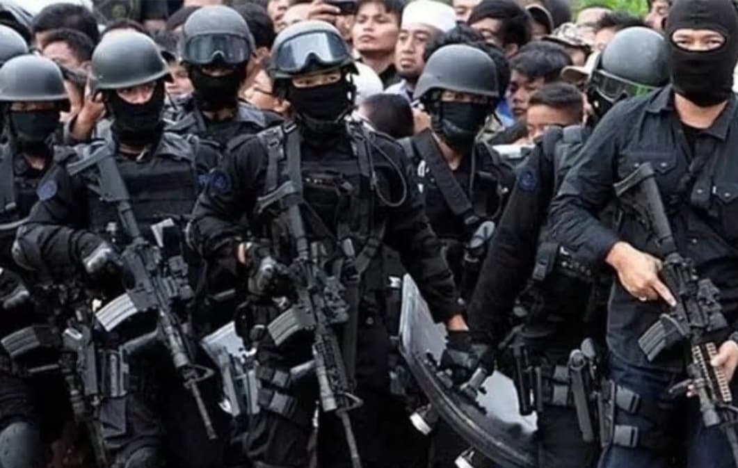 Ilustrasi Densus 88 Antiteror. (JawaPos.com). - Image