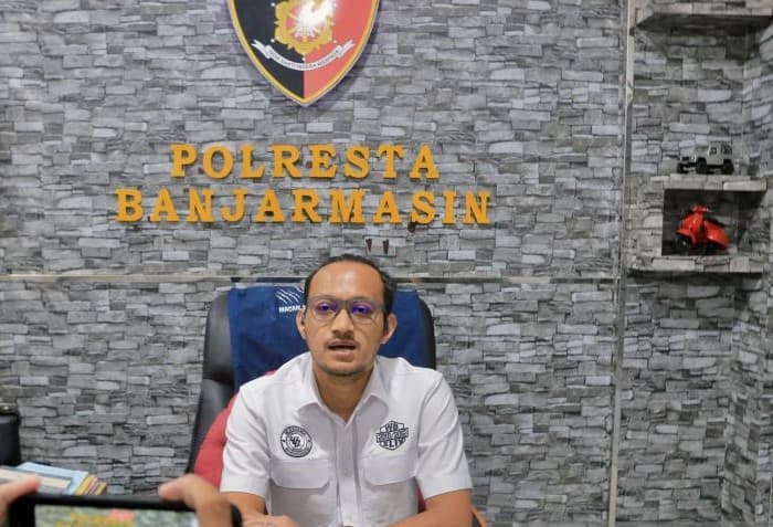 Kasatreskrim Polresta Banjarmasin Kompol Thomas Afrian. - Image
