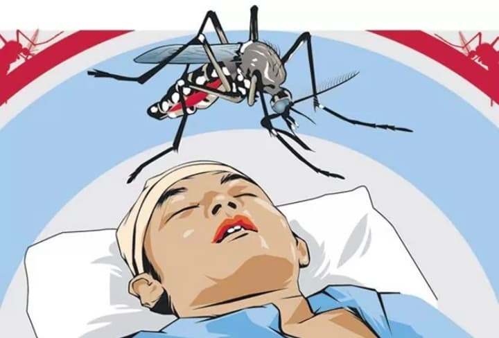 Ilustrasi demam berdarah. (JawaPos) - Image