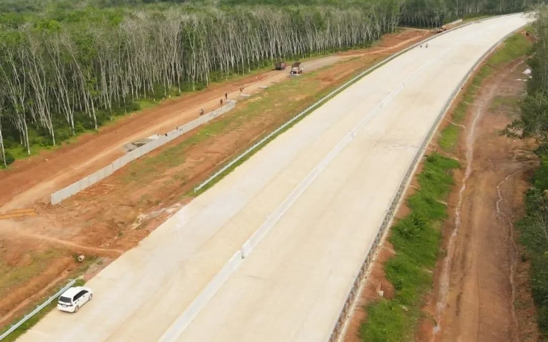 Bakal Selesaikan Pembangunan Tol Palembang-Betung, Hutama Karya Minta Suntikan PMN Rp 1 Triliun - Image
