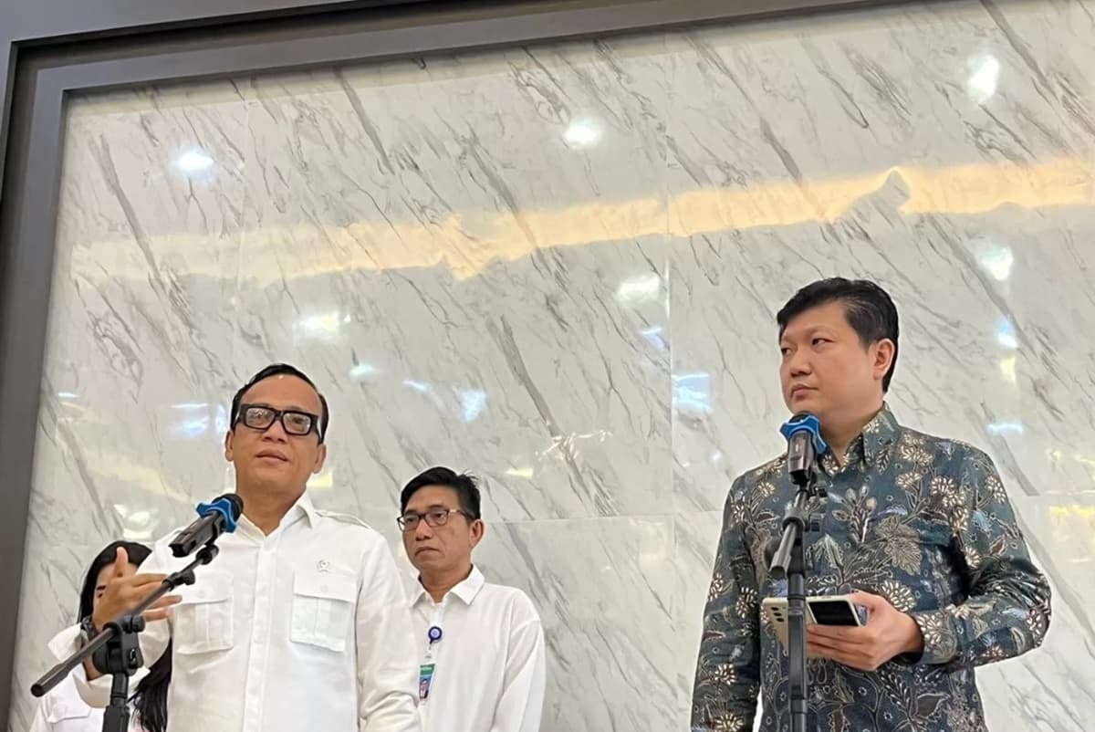 Wakil Menteri Ketenagakerjaan (Wamenaker) Immanuel Ebenezer (Noel). (Nurul Fitriana/JawaPos.com) - Image