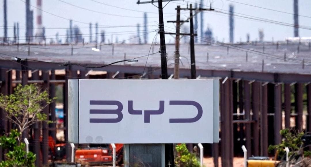 Lokasi pabrik BYD di Brasil. (reuters.com) - Image