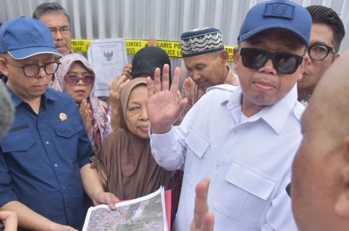 Menteri Agraria dan Tata Ruang/Badan Pertanahan Nasional Nusron Wahid (Pradita Kurniawan Syah/Antara) - Image