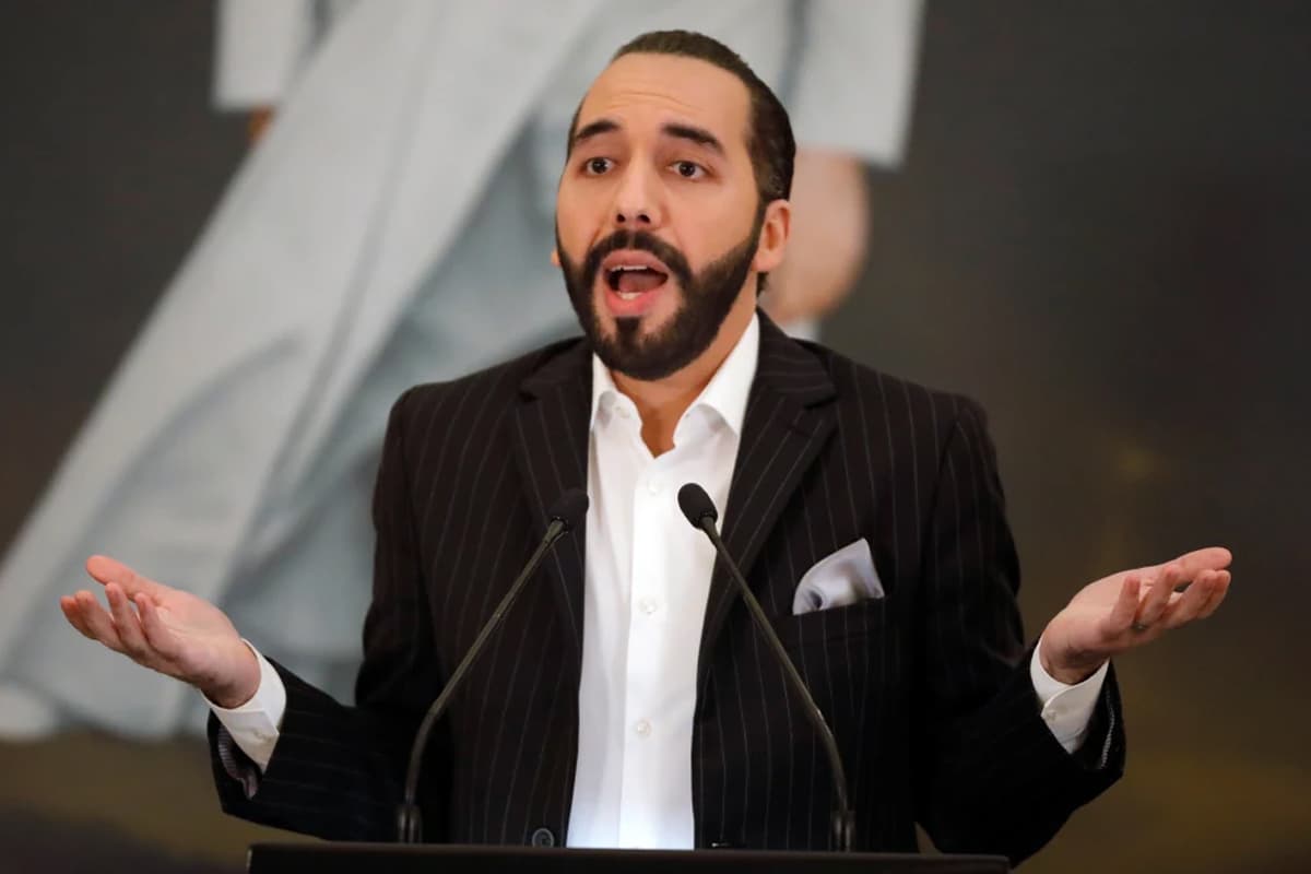 Presiden El Salvador Nayib Bukele. (JOSE CABEZAS/Reuters) - Image