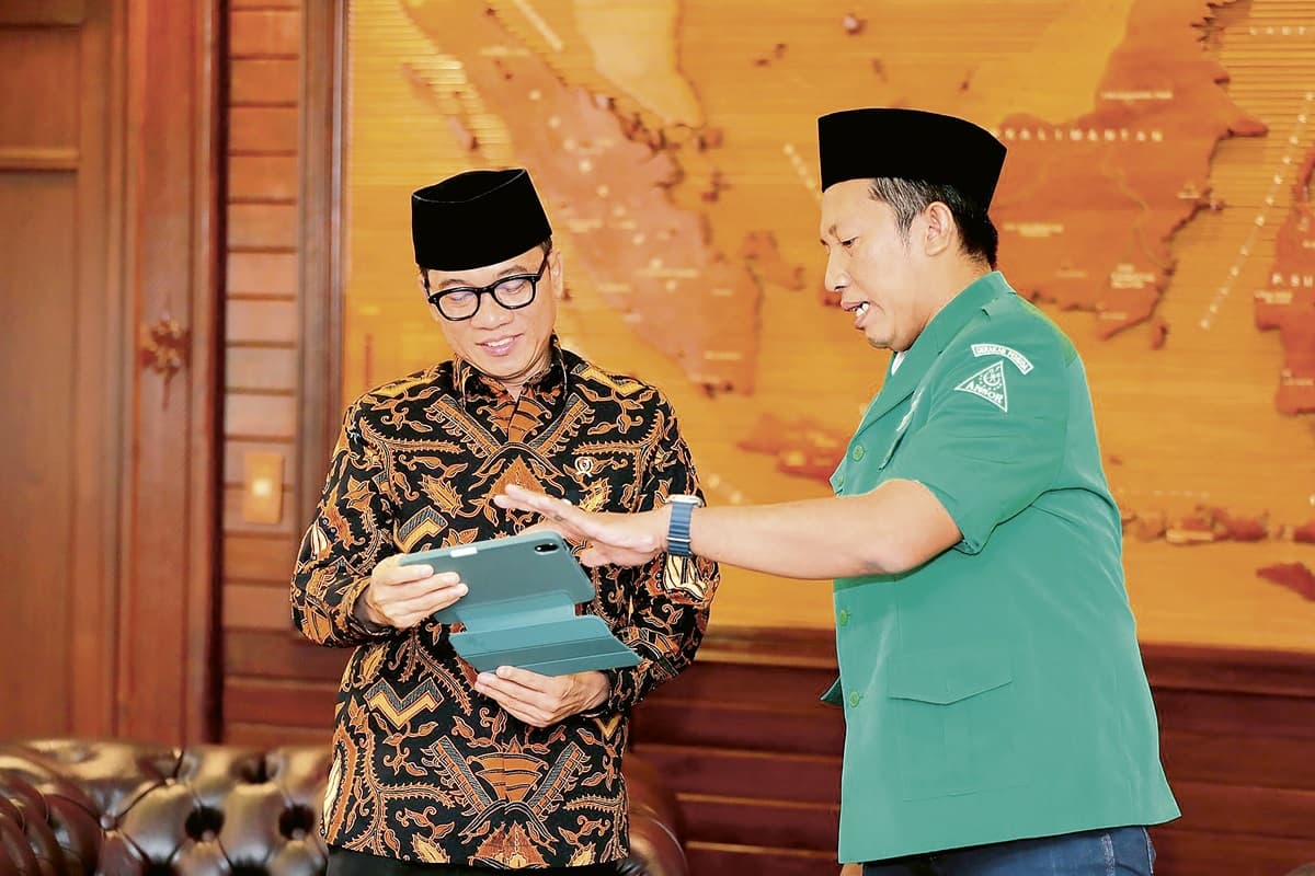 Kemendes PDT Bersinergi dengan GP Ansor Wujudkan Desa Mandiri - Image