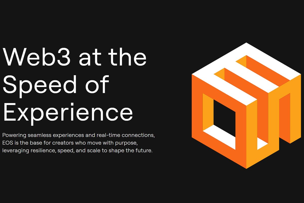 EOS Network. (Official Website) - Image