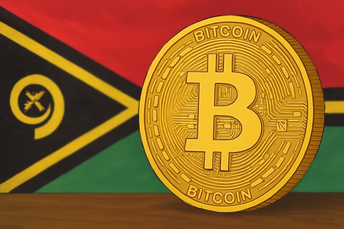 Ilustrasi Vanuatu yang mulai mengesahkan aturan terkait kripto. (Dhimas Ginanjar/Dall E/JawaPos.com) - Image