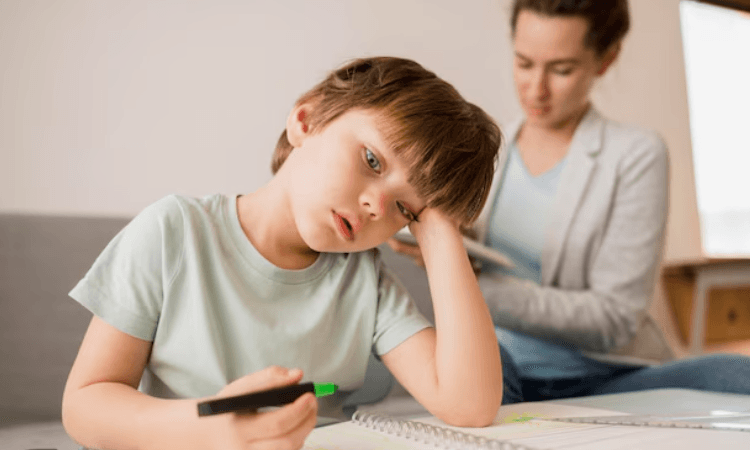 Ilustrasi seorang anak yang menderita ADHD/freepik - Image