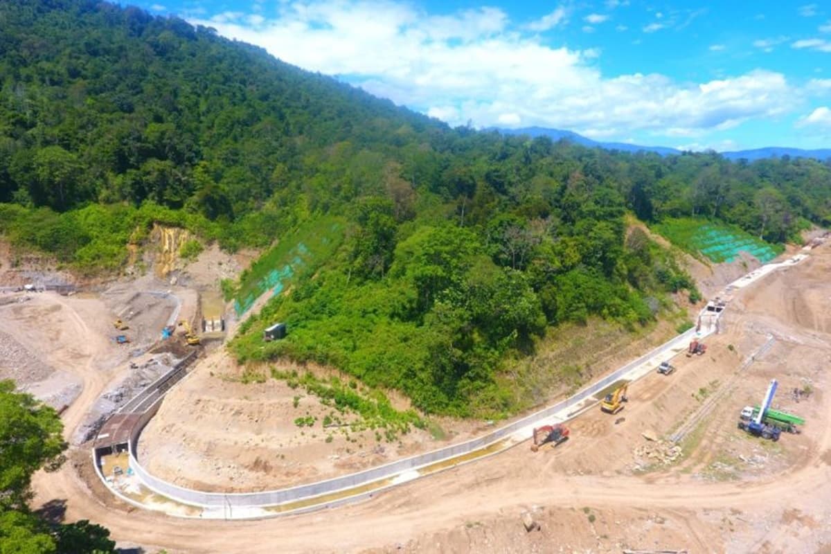 Waskita Garap Bangunan Pengarah Bendungan Rukoh di Pidie Aceh untuk Ketahanan Pangan - Image