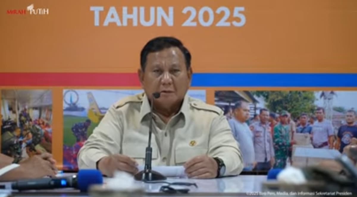 Belajar dari Bencana, Prabowo Tegaskan Negara Tak Boleh Kalah dengan Kepentingan Korporasi - Image
