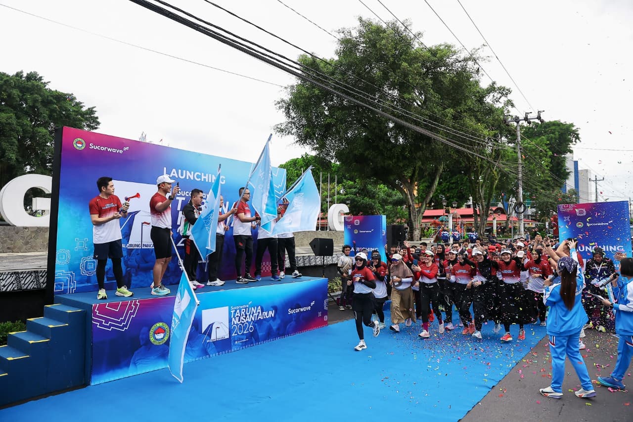 Sucorwave Taruna NusantaRun 2026 digelar dengan melibatkan banyak komunitas. (Istimewa) - Image