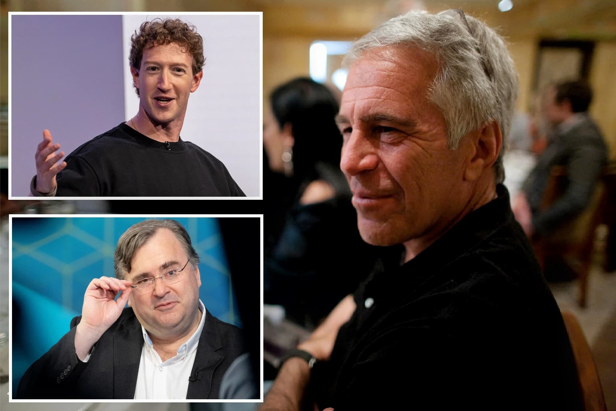 Epstein membual tentang makan malam bersama Zuckerberg, Hoffman, Musk, dan Thiel, menurut email DOJ. (New York Post) - Image