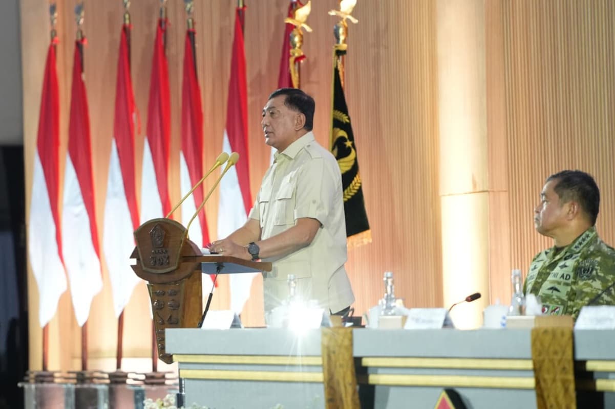 Beri Arahan di Rapim TNI 2026, Menhan: TNI Harus Adaptif untuk Jawab Tantangan Zaman - Image