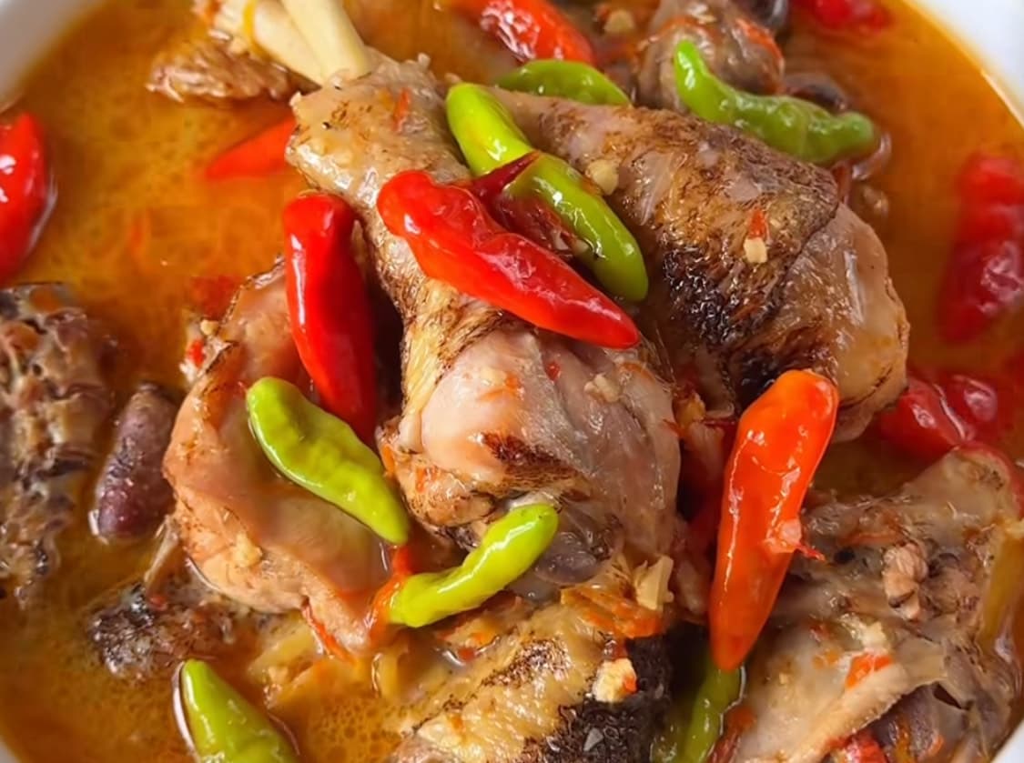 Resep Ayam Pedas Rantinem Khas Banyuwangi, Gurih Pedas Asin yang Nagih - Image