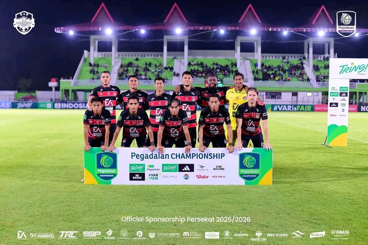 Hasil Persekat Tegal vs PSMS Medan 2-0, Klasemen Pengadaian Championship Grup Barat Kian Sengit - Image