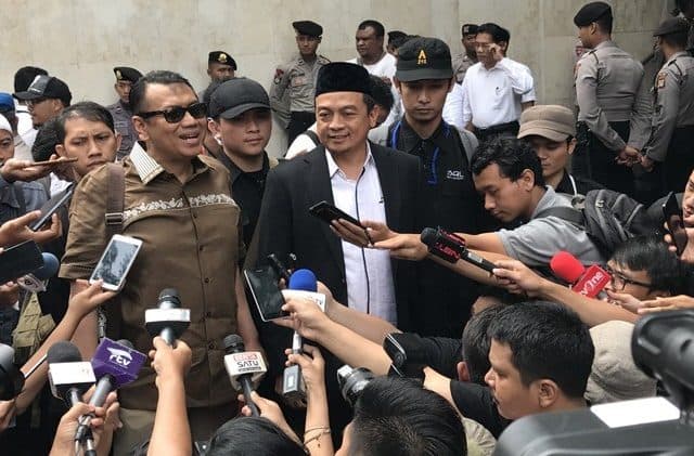 Ustad Bachtiar Nasir akan jadi saksi kasus dugaan makar yang dilakukan Eggi Sudjana. (Dok JawaPos.com) - Image