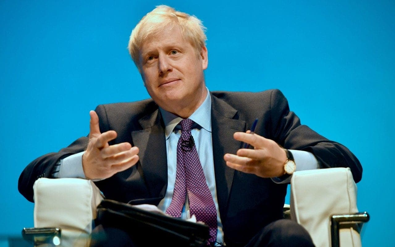 boris johnson - the telegraph - Image