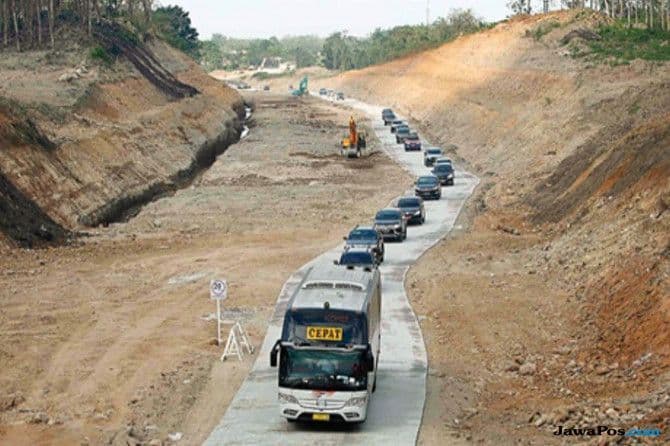 Pembangunan infrastruktur sepanjang 27 kilometer tersebut rencananya bakal dimulai usai Pilpres atau Pemilu 2019 nanti.	(Galih Cokro/Jawa Pos) - Image