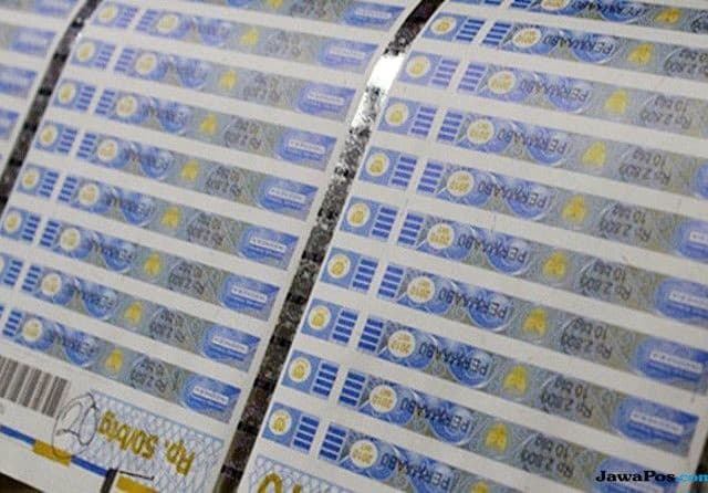 Ilustrasi pita cukai (Dok.JawaPos.com) - Image