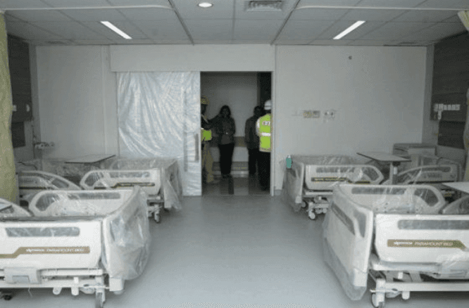 Ilustrasi rumah sakit yang sedang disiapkan. Dok. JawaPos - Image