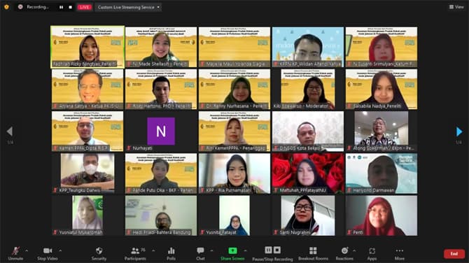 Penyampaian hasil penetilian Pusat Kajian Jaminan Sosial Universitas Indonesia (PKJS-UI)  “Ancaman Keterjangkauan Produk Rokok pada Anak Jalanan: Studi  Kualitatif” yang dilakukan secara online. - Image